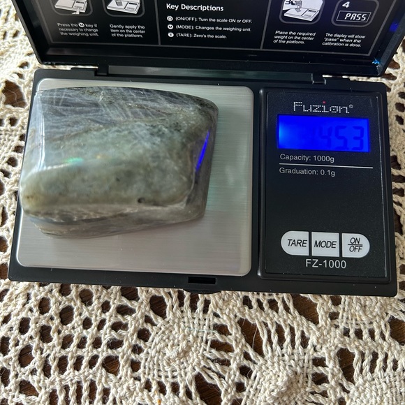 Labradorite Crystal Slab - Picture 4 of 12